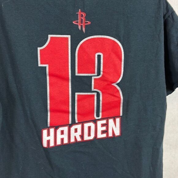 Majestic Houston Rockets T-shirt Youth Size Medium NBA Basketball - Picture 5 of 7